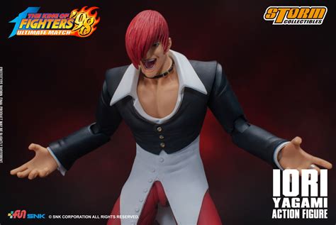 King Of Fighters 98 Iori Yagami Figure By Storm Collectibles The