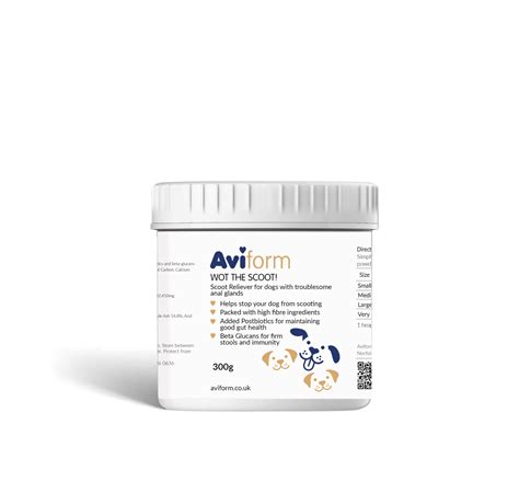 Scoot Reliever Supplement For Dogs | Aviform