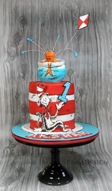 Dr Seuss Hat Cake Tutorial