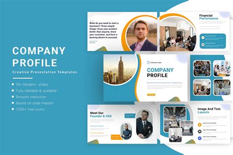 Creative Company Profile Presentation Free Slidestack