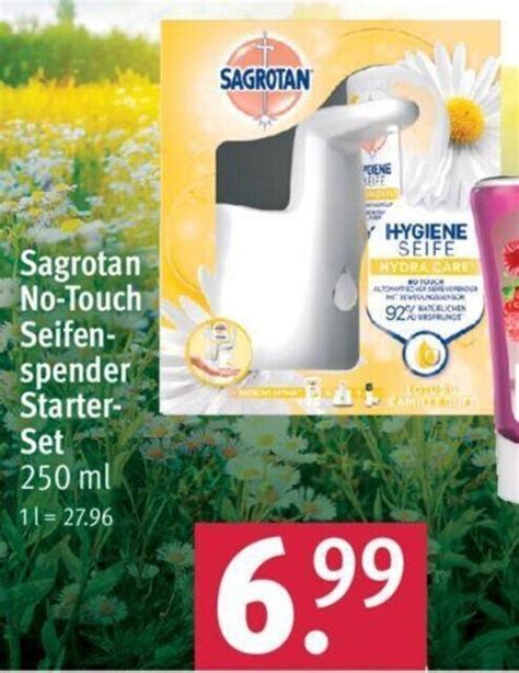 Sagrotan No Touch Seifenspender Starter Set 250ml Angebot Bei Rossmann