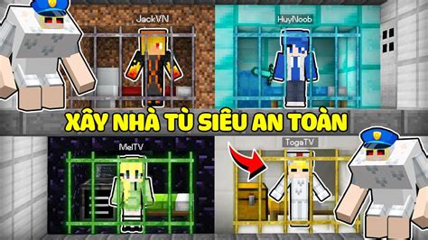 TÔ GÀ THỬ THÁCH 24H XÂY NHÀ TÙ TÔ GÀ EXE SIÊU AN TOÀN TỪ NOOB TỚI GOD