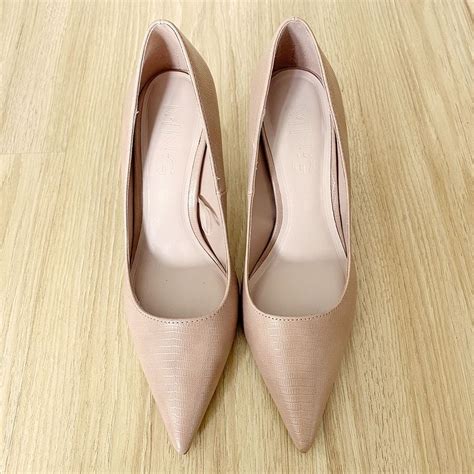 Authentic MANGO Nude Skintone Pointed Heels Pumps Size 5 35 On Carousell