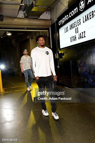 Vernon Carey Jr Of The Utah Jazz Arrives To The Arena Before The