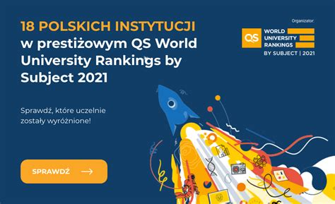 18 Polskich Instytucji w prestiżowym QS World University Rankings by