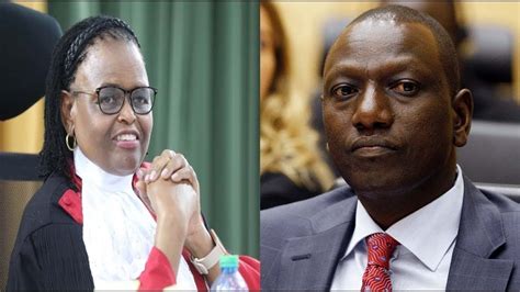 Ruto Kwishi As Cj Martha Koome May Dumb Him Ruto After Being Taxed By