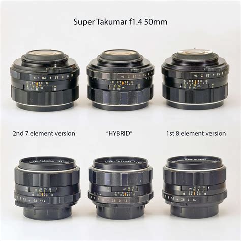 Hybrid 3rd Version Of Super Takumar F1 4 50mm