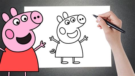 COMO DESENHAR A PEPPA PIG Passo A Passo YouTube