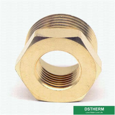 C37700 Brass Flared Fittings Female Thread Hex Reducer Bushing