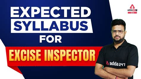 Punjab Excise Inspector Syllabus Psssb Excise Inspector Expected