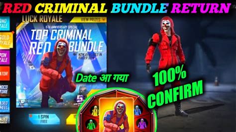 Red Criminal Bundle Return Red Criminal Return Confirm Date Red