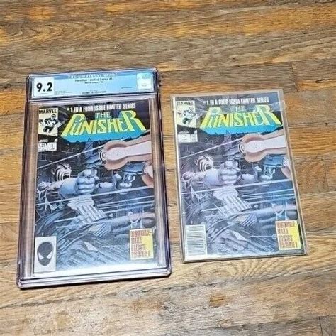 Marvel The Punisher Cgc And Punisher Newsstand Ungraded Ebay