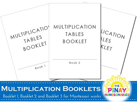 Times Tables Practice Booklet - Free Printable