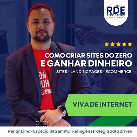 Como Criar Sites Do Zero E Ganhar Dinheiro Cursos Livres Rede Daltro