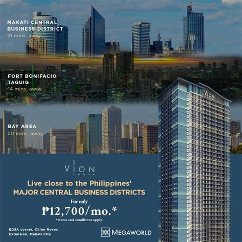 Vion Tower Megaworld S Latest Pre Selling Condo In Makati City