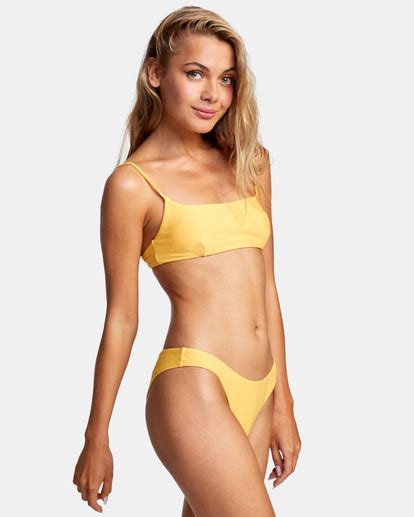 Brightside Cheeky Coverage Bikini Bottoms For Women Rvca