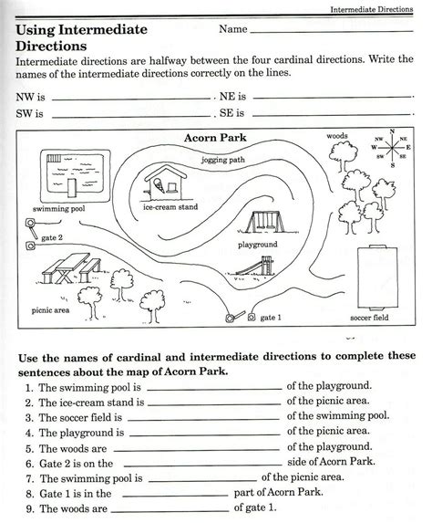 Maps For Second Grade