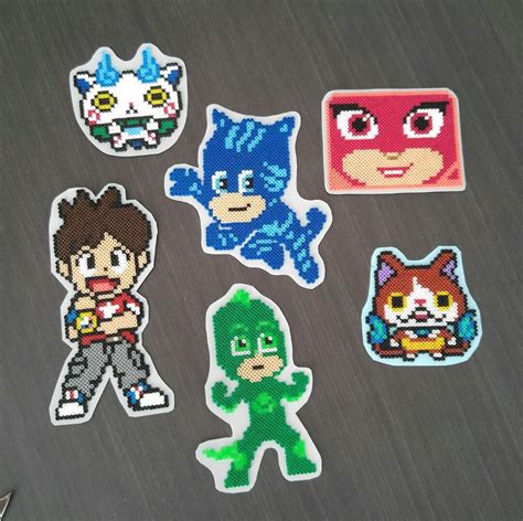 Pj Mask Y Pok Mon Hama Beads