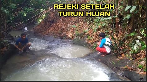 Mancing Ikan Waderbentermicrofishing Di Kali Curug Habis Hujan