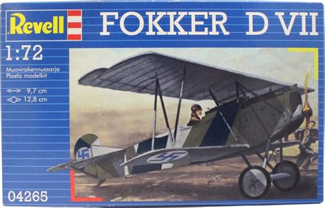 Revell Fokker D VII 1 72 Modellbausatz Amazon De Spielzeug