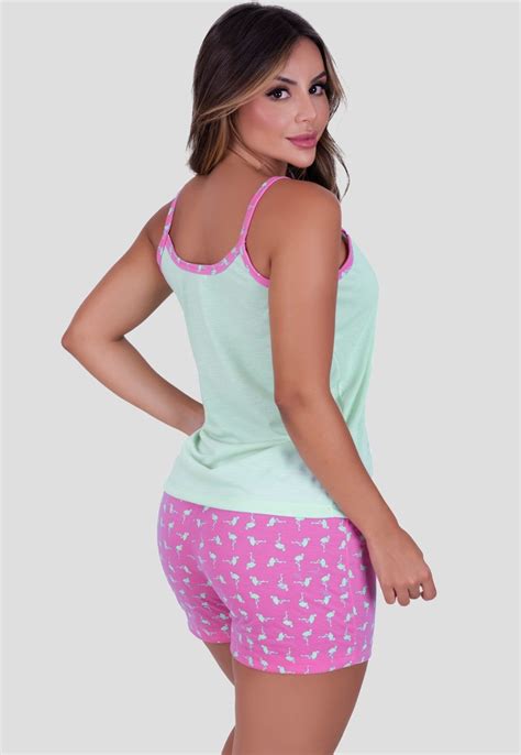 Kit Babydoll Feminino Mdmix Pijama Curto Shortdoll Compre Agora