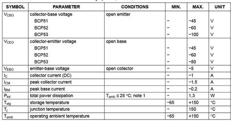 Bcp Bcp Transistor Pnp V A Sot