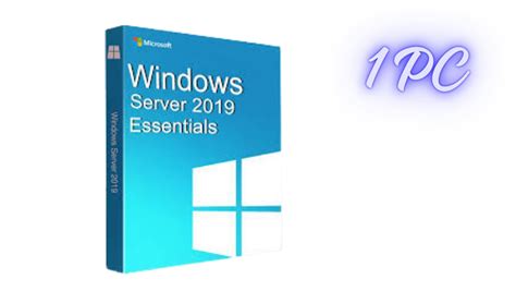 Windows Server 2019 Essentials Key 1 Pc