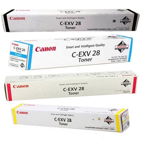 Original Canon C Exv Cmyk Multipack Toner Cartridges B