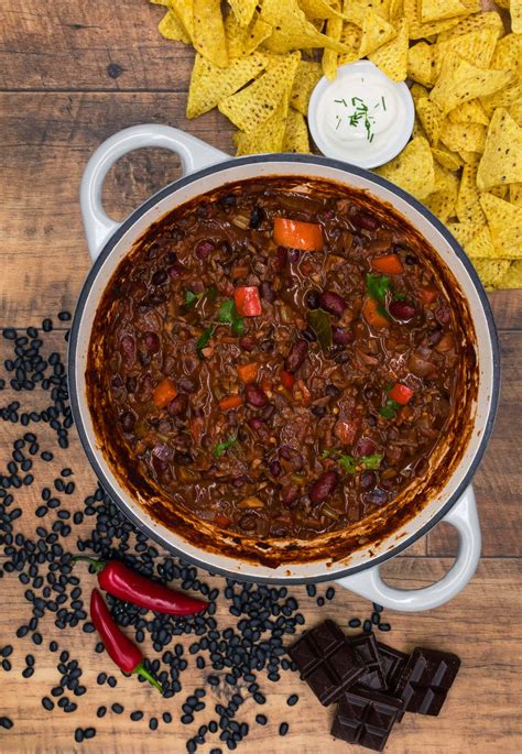 This vegetarian chili is so good, you won't even miss the meat ...