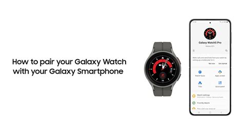 How To Pair Your Galaxy Watch With Your Samsung Galaxy Smartphone YouTube