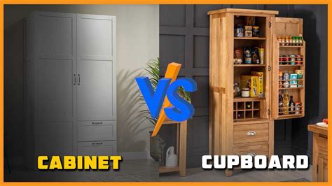 Cupboard Vs Cabinet: What's The Difference? - [Updated January 2025 ]