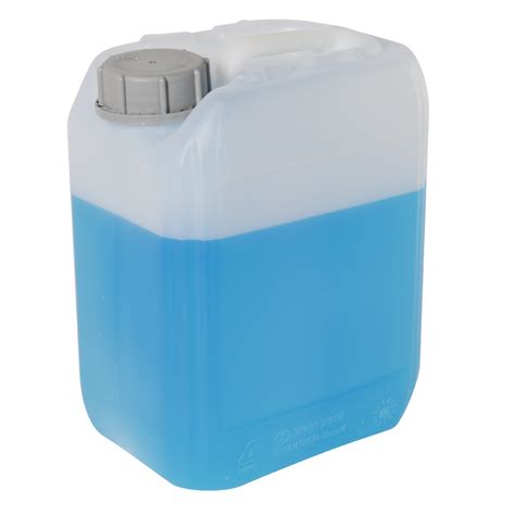 Liter Gallon Natural Hdpe Jerrican With Mm Tamper Evident Cap