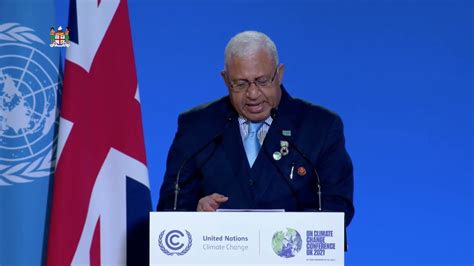 Fijian Prime Minister Delivers Statement At The High Level Segment For