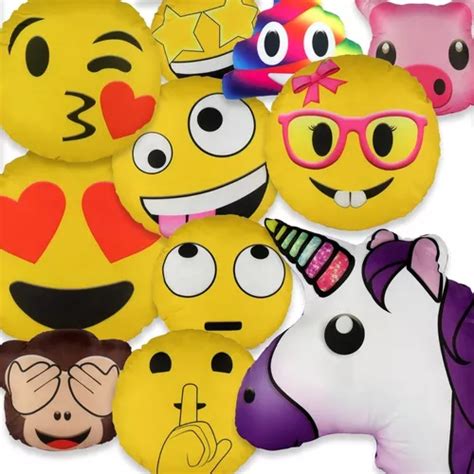 Almofada Emoji Kit Pe As Cm Enchimento E Z Per Cor V Rias