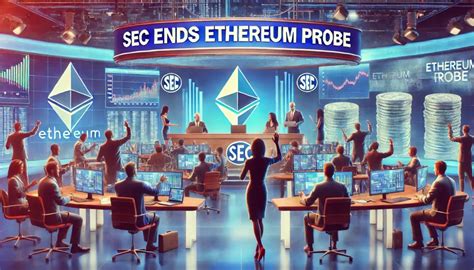 SEC Ends Ethereum Probe Declares No Action Needed