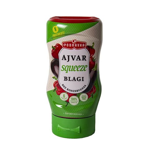 AJVAR SQUEEZE BLAGI 310g PODRAVKA PPK Bjelovar