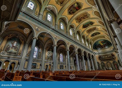 St Paul S Basilica Parishtoronto Stock Image Image Of Place