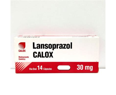 Medicina Lansoprazol Mg X Cap Calox Sihay