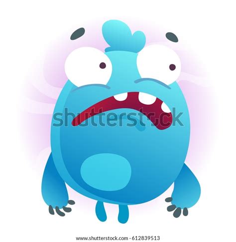 Cartoon Cute Monster Stock Vector Royalty Free 612839513 Shutterstock