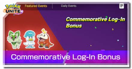 Scarlet And Violet Log In Bonus Event Guide Pokemon Unitegame