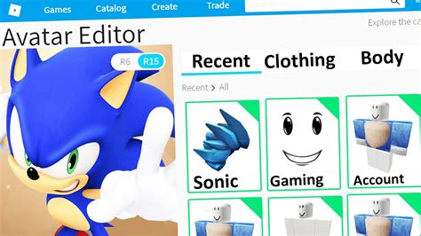 Making Sonic A Roblox Account Youtube