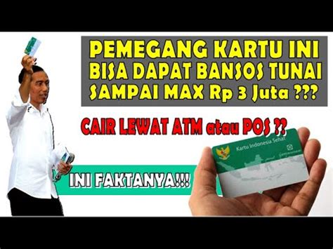 REJEKI JUNI PUNYA KARTU INI BISA CAIR UANG TUNAI SAMPAI Rp 3 Juta