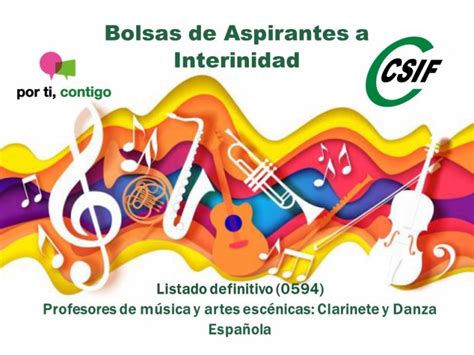 Csif Bolsas De Aspirantes A Interinidad Listado Definitivo