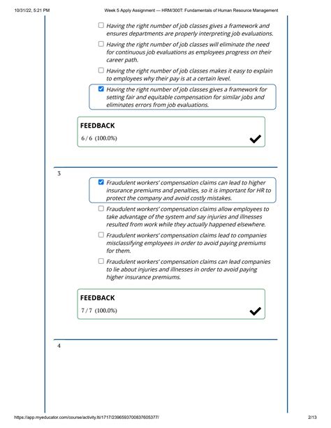 Solution Week Apply Assignment Hrm T Fundamentals Of Human