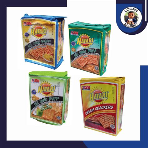 Jual Hatari Biskuit See Hong Puff Malkist Manis Cream Crackers