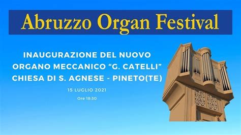 Concerto D Apertura Rassegna ABRUZZO ORGAN FESTIVAL YouTube