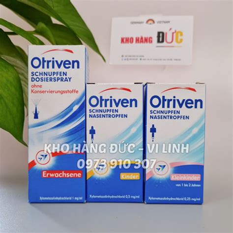 Đặc điểm Và Cách Sử Dụng Của Thuốc Xịt Mũi Otrivin đúng Cách