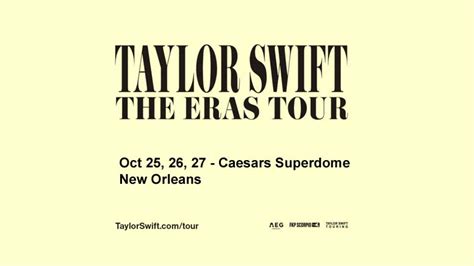 Taylor Swift New Orleans Tickets 2024 - Image to u