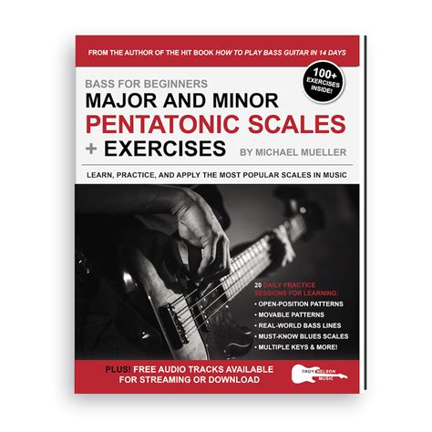 Audio for Bass for Beginners: Major & Minor Pentatonic Scales – Troy ...