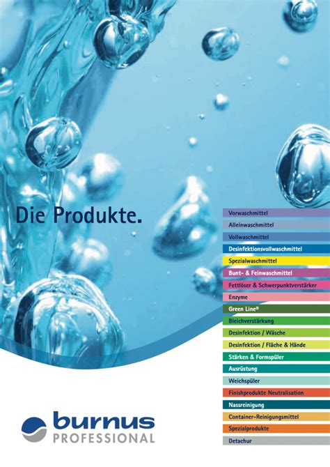 Produkte Burnus Professional GmbH Co KG